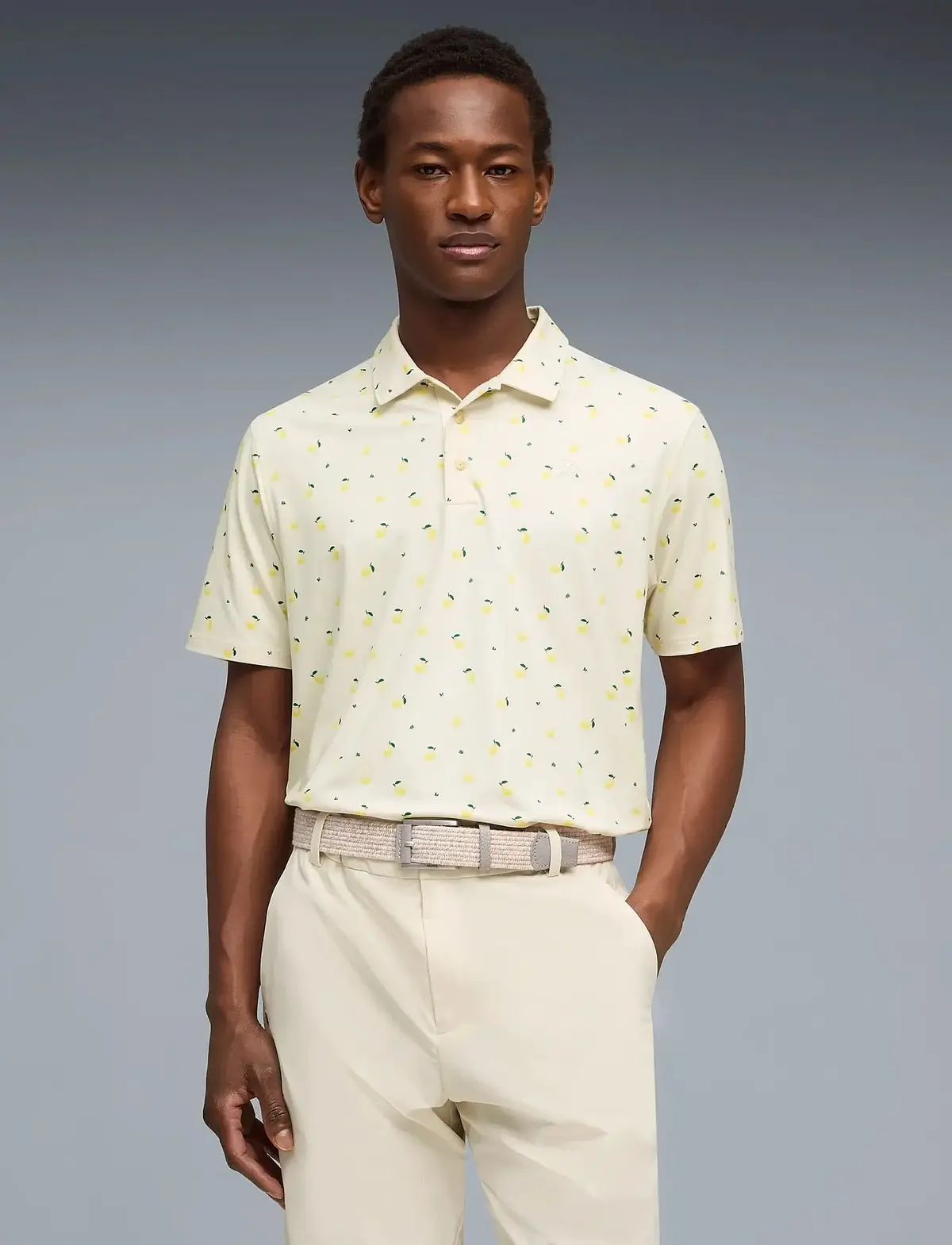 PUMA X AP Cloudspun Lemon Polo