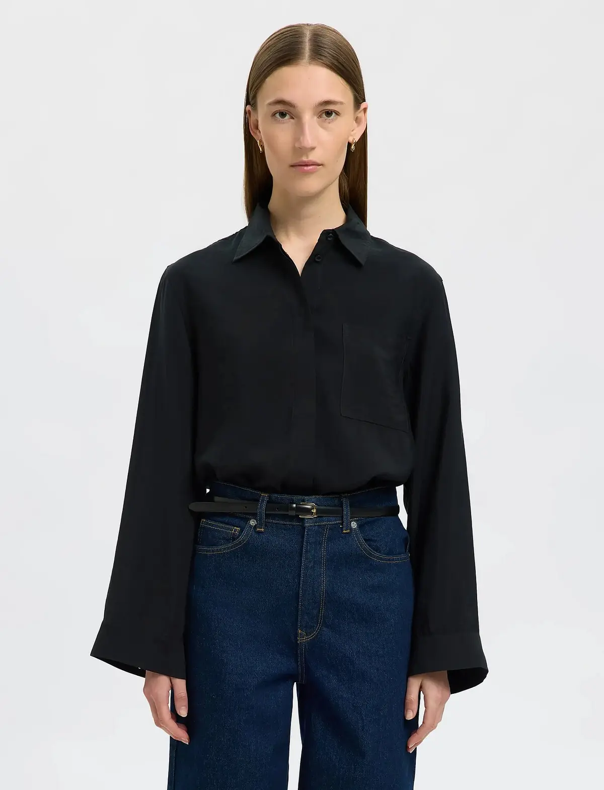SLFAMARA LS RELAXED SHIRT NOOS
