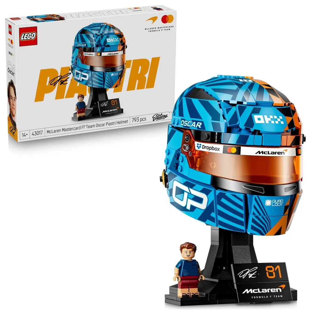LEGO LEGO Editions Vehicles McLaren F1 Oscar Piastri Helmet 43017