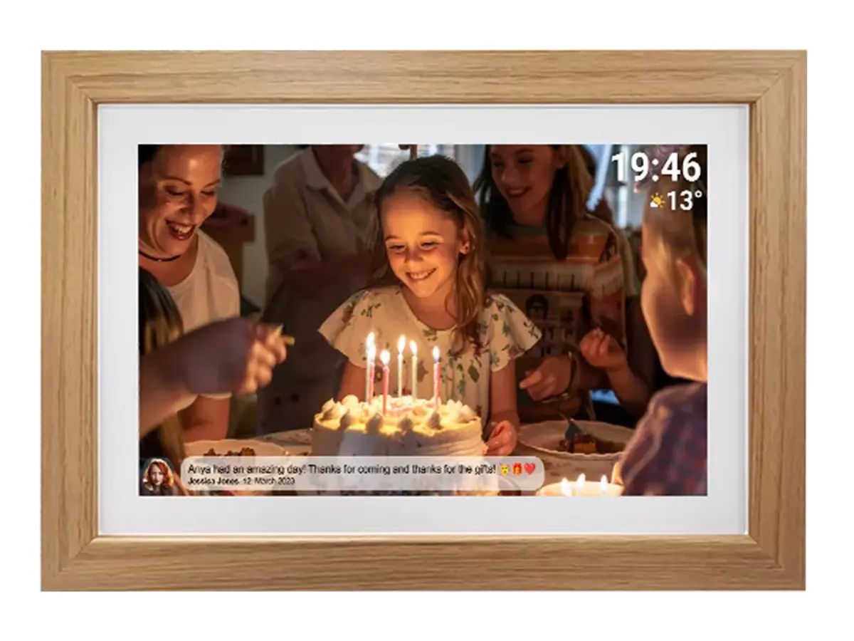 Denver PFF-1543LW, 15.6" Wi-Fi photoframe with