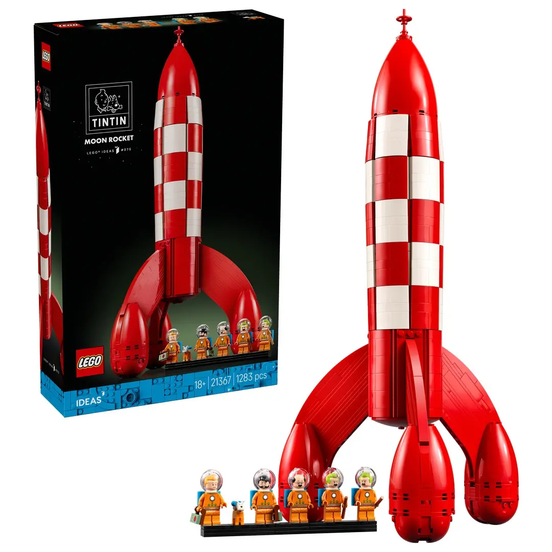 LEGO Ideas Tintin månerakett 21367