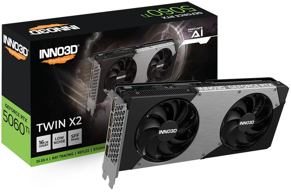 Inno3D GeForcec RTX 5060 Ti Twin X2 16GB