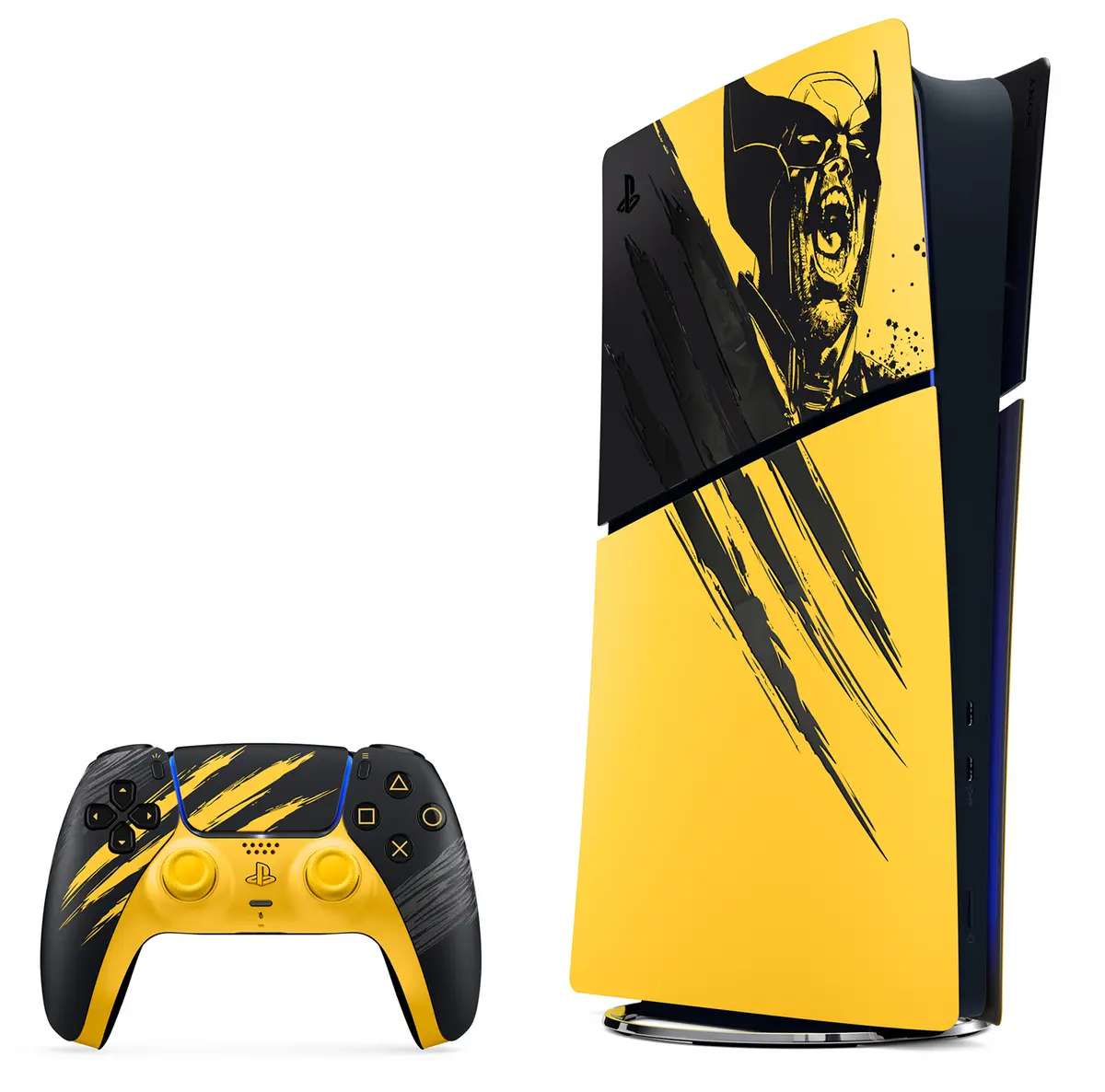 Sony PS5 Digital Wolverine Battle Yellow LE