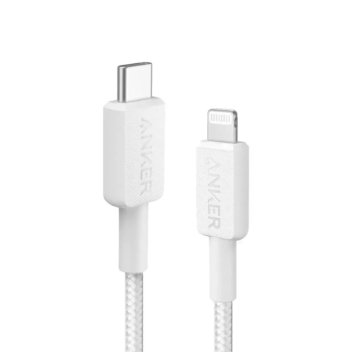 Anker Anker 322 USB-C/Lightning Nylon 3ft Whit