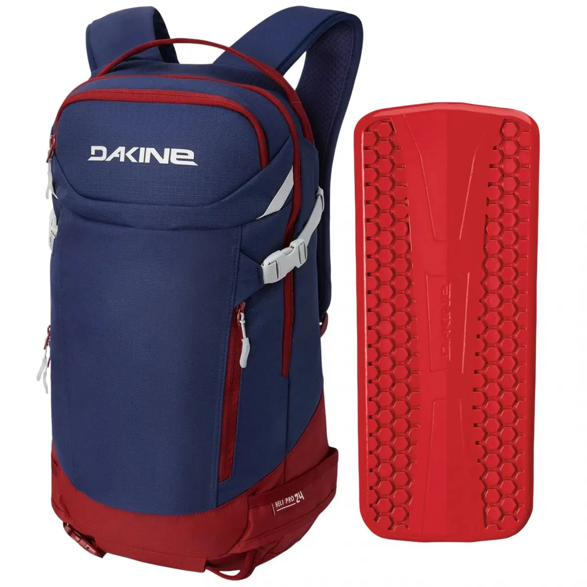 Dakine Heli Pro 24 + Impact Spine Protector, Naval Academy