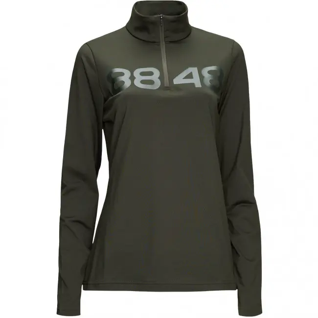 8848 Altitude Fairlee 1/2 zip, Fleecegenser, Dame, Italian Green