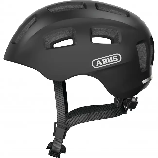 Abus Youn-I 2.0, Sykkelhjelm, Junior, Velvet Black