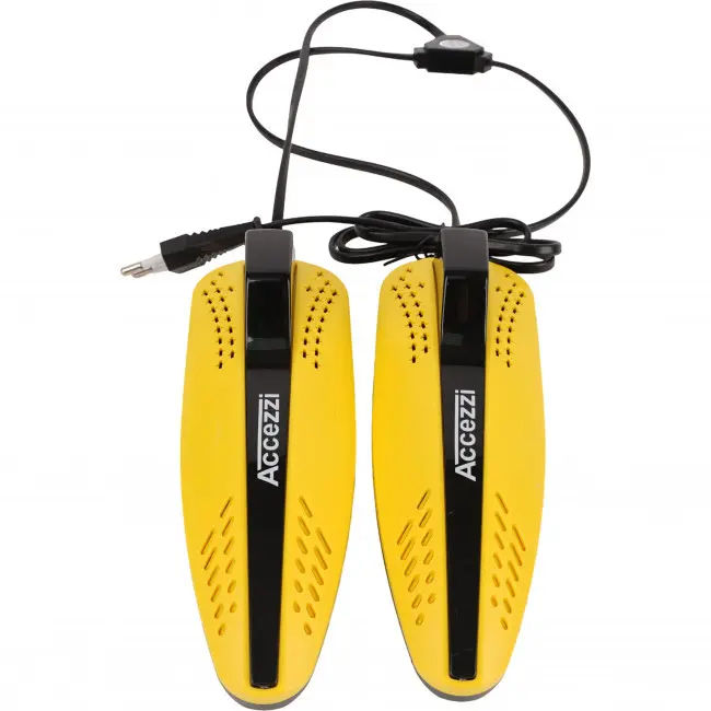 Accezzi Sko- og Støvletørker Black/Yellow
