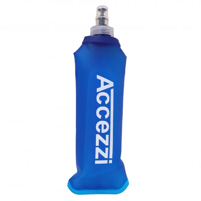 Accezzi Soft Bottle, drikkeflaske, 250 ml, blå