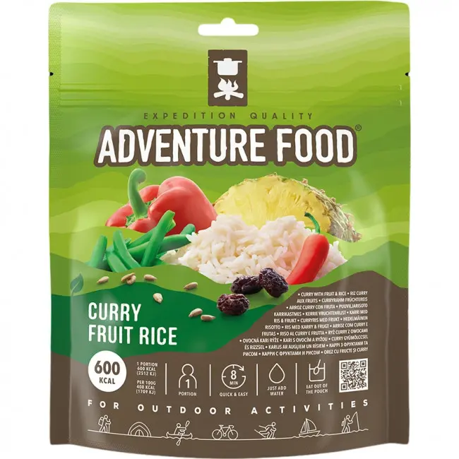 Adventure Food Curry Frukt Ris, frysetørket mat