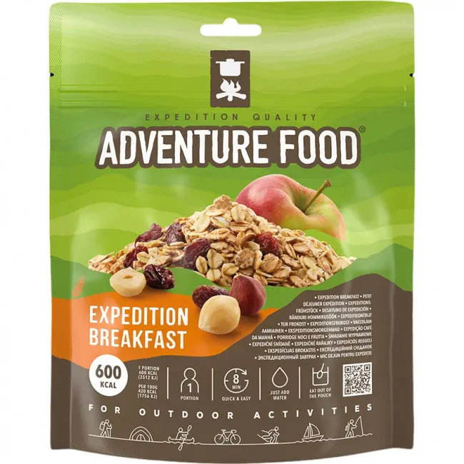 Adventure Food Expedition Breakfast, frysetørket mat