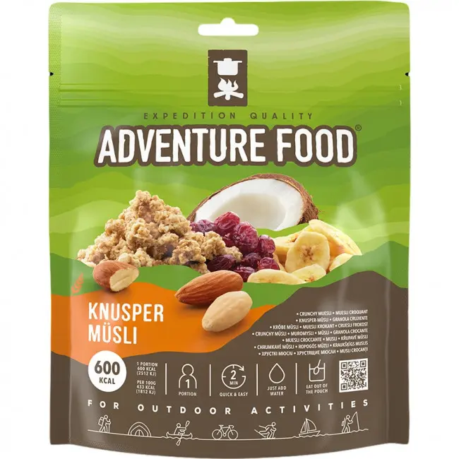 Adventure Food Knasende Müsli, frysetørket mat
