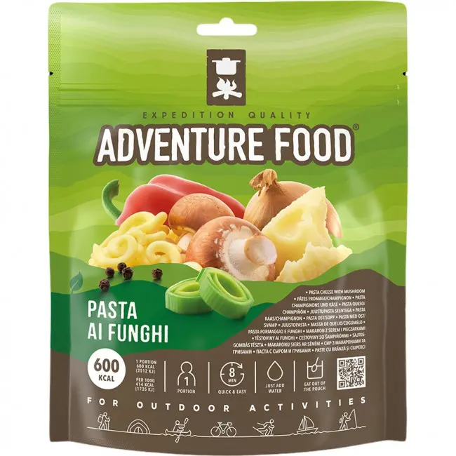 Adventure Food Pasta ai Funghi, frysetørket mat