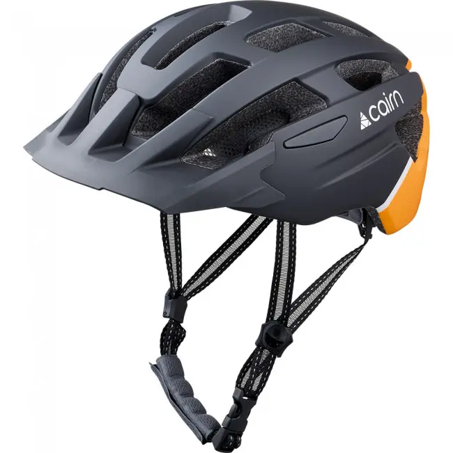 Cairn Prism XTR II, Sykkelhjelm, Mat Black Neon Orange