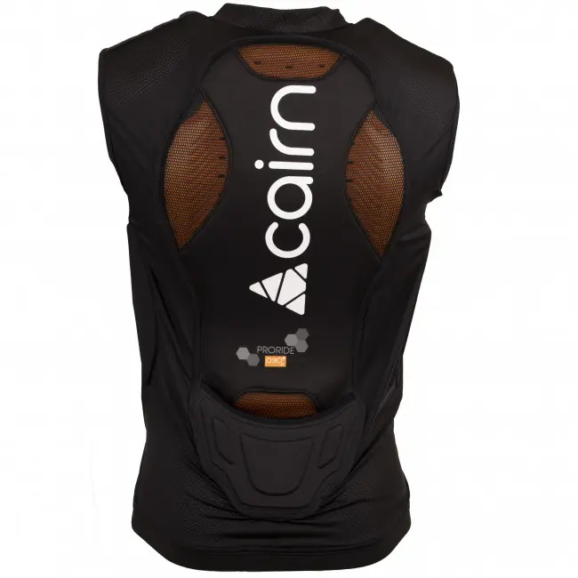 Cairn Proride D3O Ryggplate Vest, Mat Black