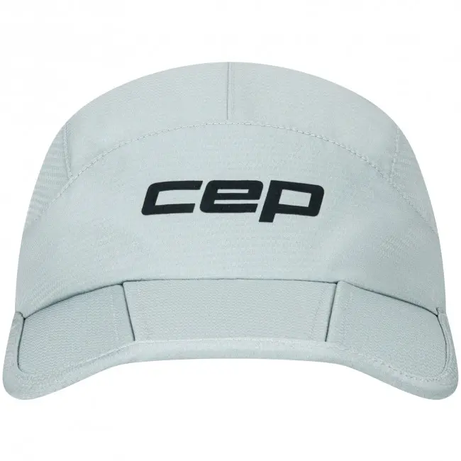 CEP Core Run Foldable Cap, løpecaps, Light Grey