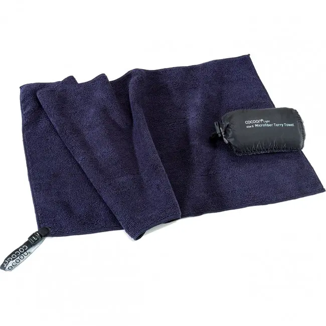 Cocoon Terry Towel Light,150x80cm, Mikrofiber Håndkle, delfinblå
