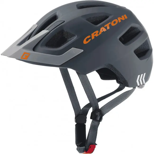 Cratoni Maxster Pro, sykkelhjelm, grå