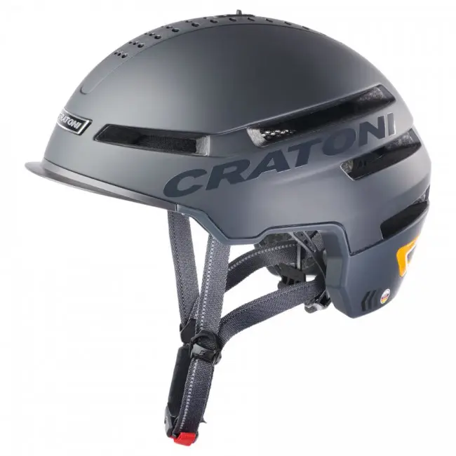 Cratoni Smartride 1.2, sykkelhjelm, matt svart