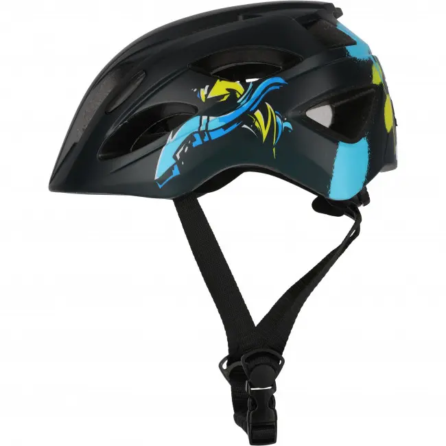 Crazy Safety Cool Arrow, Sykkelhjelm, Junior, Black/Blue