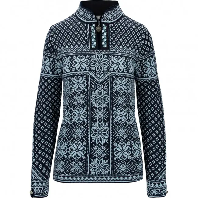 Dale of Norway Peace, Sweater, Dame, Navy Iceblue
