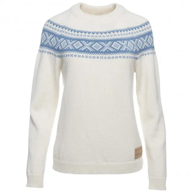 Dale of Norway Vågsøy, Sweater, Dame, Offwhite/Blueshadow