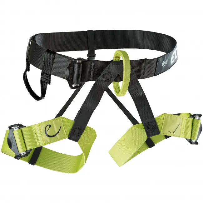 Edelrid Joker VARIO, klatresele, svart/grønn