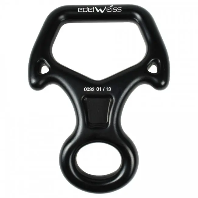 Edelweiss Belay Descent Device D8 Light Alloy, klatreutstyr