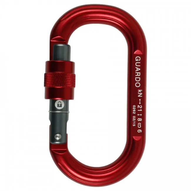 Edelweiss Carabinder Guardo Oval Screw Gate, karabiner