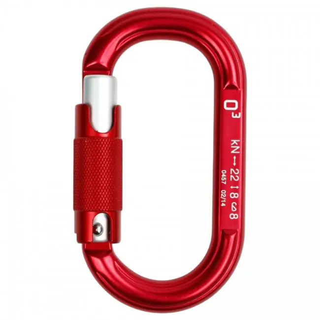 Edelweiss Carabiner O3 Oval Triple Action, karabiner