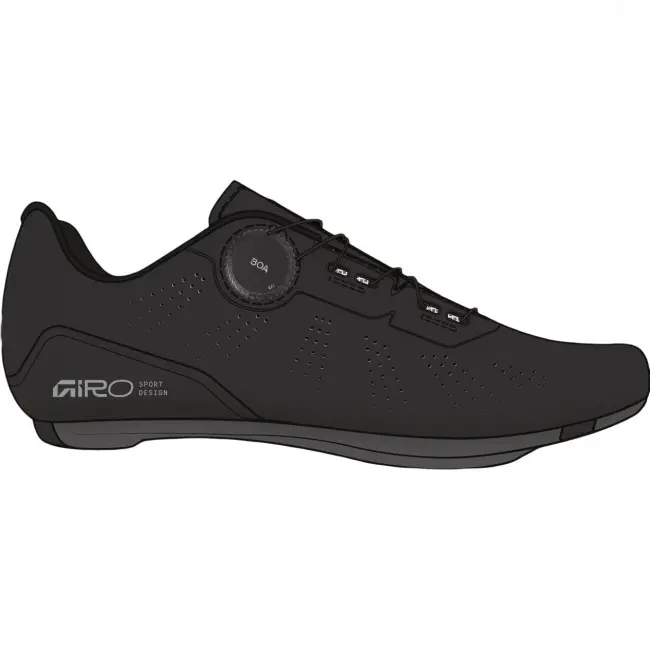 Giro Cadet II, Sykkelsko, Black
