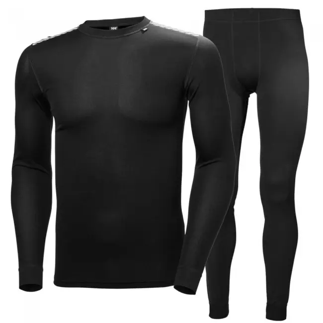 Helly Hansen Comfort Light Sett, Herre, Black