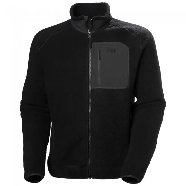 Helly Hansen Panorama Pile Block, Fleecejakke, Herre, Black