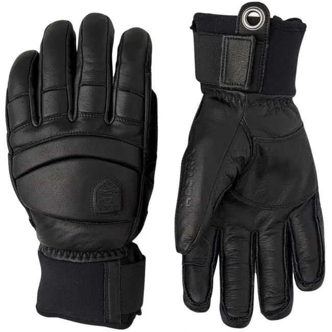 Hestra Fall Line, Skihansker, Black/Black