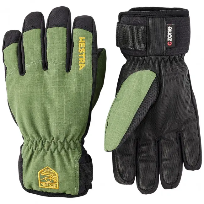 Hestra Ferox Primaloft, Skihansker, Junior, Green