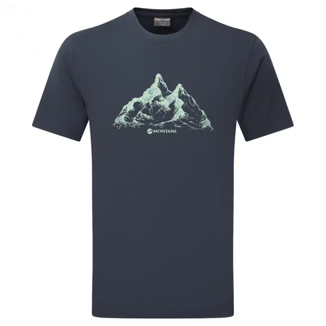 Montane Dual Mountain T Shirt, herre, blå