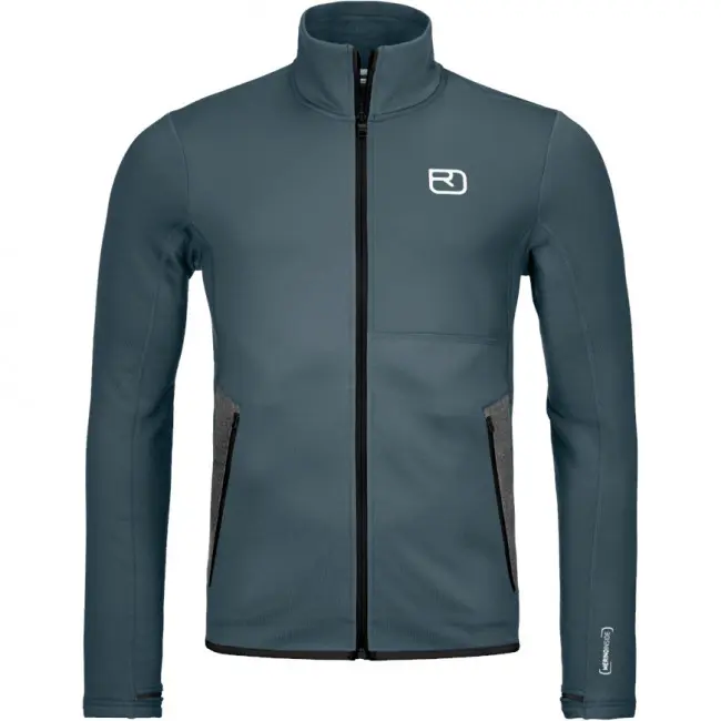 Ortovox Fleece Jacket, Herre, Dark Arctic Grey