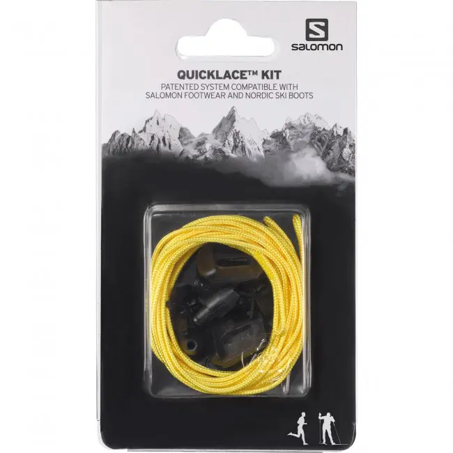 Salomon Qicklace Kit, Skolisser, Yellow