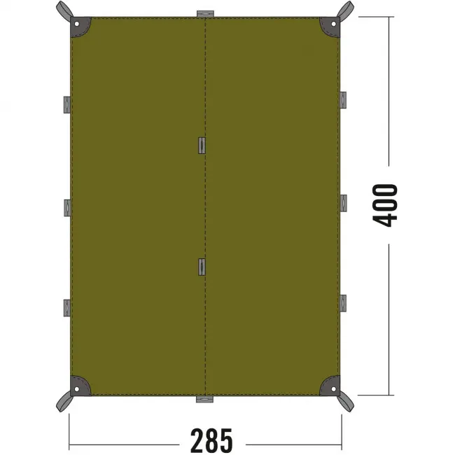 Tatonka Tarp 4, grønn