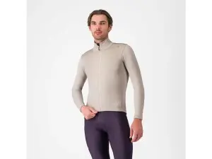 Castelli Espresso Air cykeljakke clay grey herre