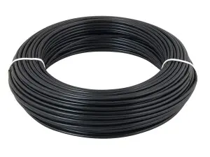 FORCE utvendig girkabel 4mm 50 meter i eske svart