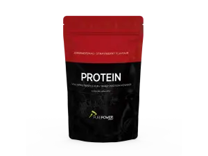 PurePower Proteinpulver myseproteindrikk jordbær 400 g