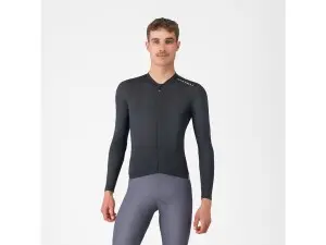 Castelli Espresso 2 LS sykkeltrøye lange ermer svart herre