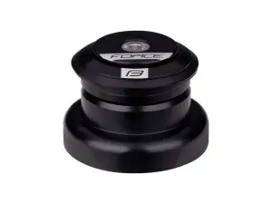FORCE styrelager AHEAD 1 1/8'' aluminium tapered svart