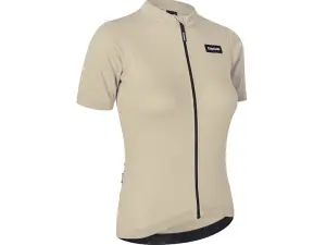 GripGrab Womens EXPLR merinotech sykkeltrøye kortermet beige dame