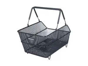Basil Cento multisystem sykkelkurv svart
