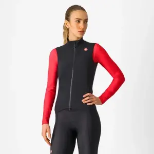 Castelli Espresso sykkelvest light black dame