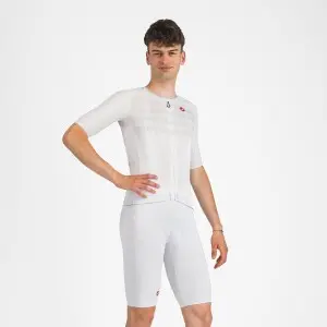 Castelli Free Aero Race S bibshorts hvit herre
