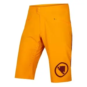 Endura SingleTrack Lite MTB sykkelshorts kort versjon, oransje