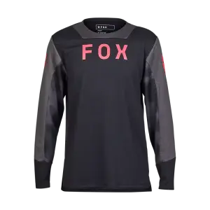 FOX Defend Taunt langermet sykkeltrøye svart junior